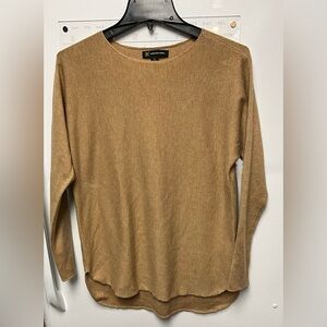 INC International Concepts  Camel/Tan Crewneck Sweater